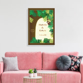 Eigen schilderdoek voor weddenschap canvas afdruk (Insitu (Woonkamer))