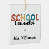 Eigen schoolconsultantsartikelen keramisch ornament (Rechts)