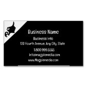 Eigen schoonheidslijst Estheticiaans Visitekaartje Magnetisch Visitekaartje (Voorkant)