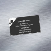 Eigen schoonheidslijst Estheticiaans Visitekaartje Magnetisch Visitekaartje (Voorbeeld)