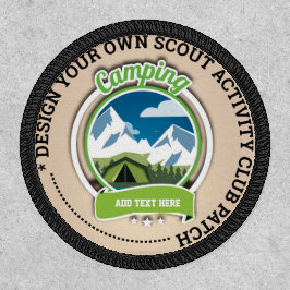 Eigen SCOUTS CLUB TEAM ACTIVITEIT beloningsbadge o