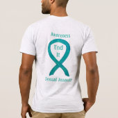 Eigen Shirten voor seksuele asbest T-shirt (Achterkant)