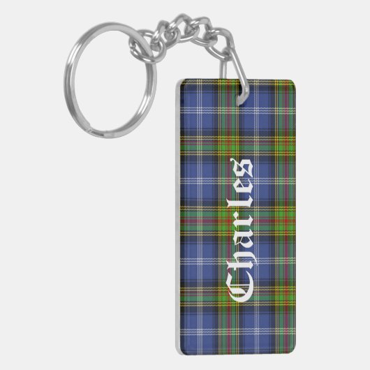 Eigen Sleutelhanger voor Tartan Pset (Voorkant Links)