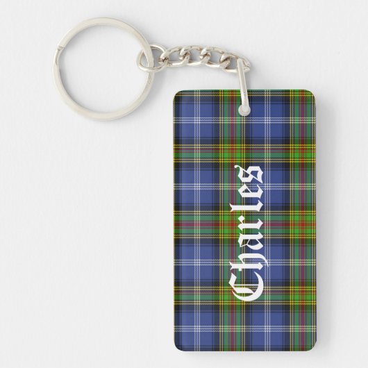 Eigen Sleutelhanger voor Tartan Pset (Voorkant)