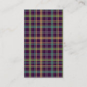 Eigen snoep voor chocoladetruffels in kleur visitekaartje (Achterkant)