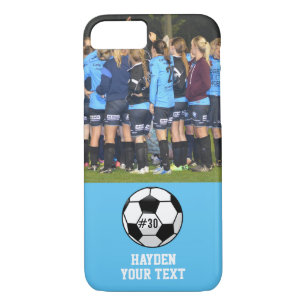 Eigen Soccer Photo Collage Name Team Number Case-Mate iPhone Case