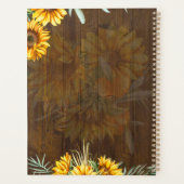 Eigen soonbloemen Pampas Grass Wedding Planner (Achterkant)