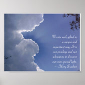 Eigen speciaal licht poster (Voorkant)