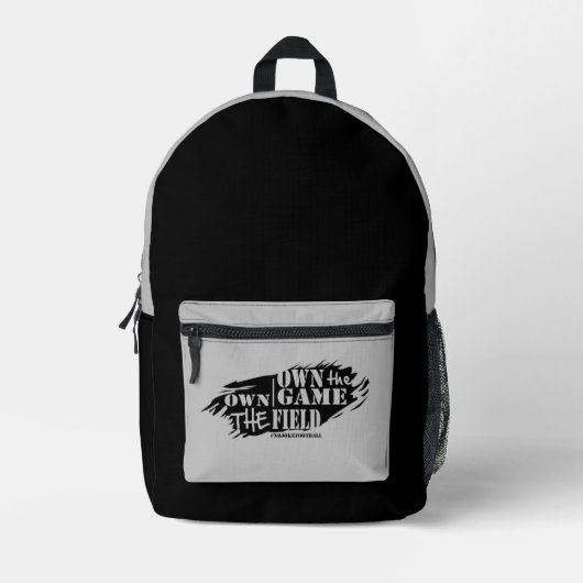 Eigen spel bedrukte rugzak (Voorkant)