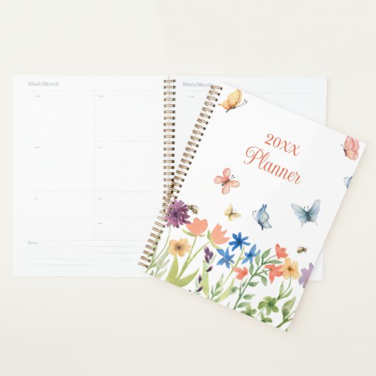 Eigen staartbloemen en vlinderbloemigen planner (Display)