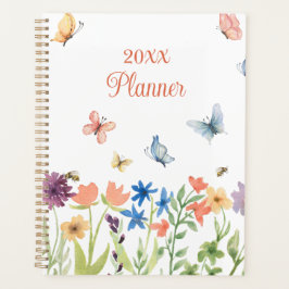 Eigen staartbloemen en vlinderbloemigen planner