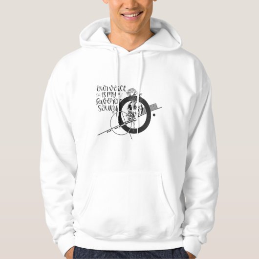 Eigen stem is mijn favoriete geluid hoodie (Voorkant)