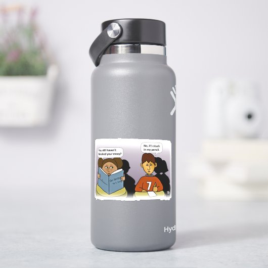 Eigen Stickers knippen (HydroFlask)