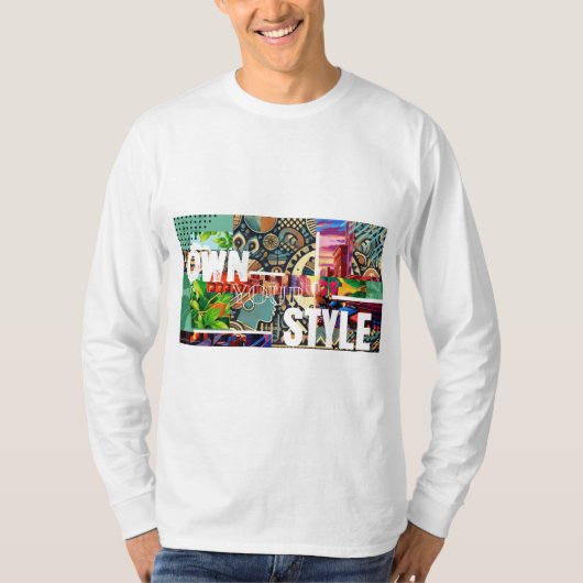 Eigen stijl t-shirt (Voorkant)