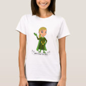 Eigen superheld cartoon t-shirt (Voorkant)