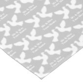 Eigen tafelkleden voor heren en mevrouw bruiloft (Gekanteld)