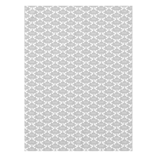 Eigen tafelkleden voor heren en mevrouw bruiloft (Voorkant)