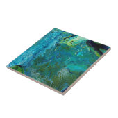 Eigen tegel door Johnson Abstracte Art Tegeltje (Zijkant)