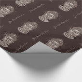 Eigen tekst Boeddha-verpakkingspapier Cadeaupapier (Hoek)