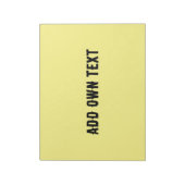 Eigen tekst Business Notitieboek Stijlvol briefpap Notitieblok (Linkerzijde)