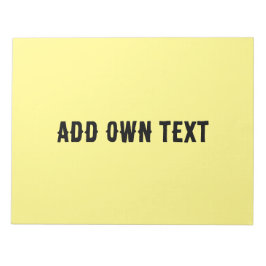 Eigen tekst Business Notitieboek Stijlvol briefpap Notitieblok