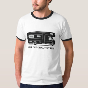 Eigen tekst Camper Van shirten en jassen T-shirt