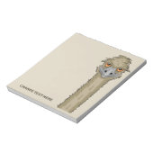 Eigen tekst emu notitieblok (Linkerzijde)