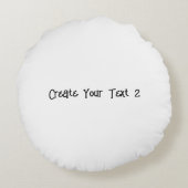 Eigen tekst huwelijksgunst verjaardag rond favorie kussen (Achterkant)