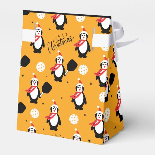 Eigen tekst, 🐧 Pickleball Merry 🎁 Bedankdoosjes (Achterkant)