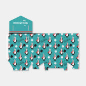 Eigen tekst, 🐧 Pickleball Merry Kerstmis 🎁 Favo Bedankdoosjes (Uitgevouwen)