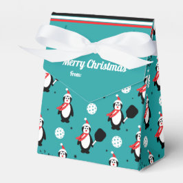 Eigen tekst, 🐧 Pickleball Merry Kerstmis 🎁 Favo Bedankdoosjes