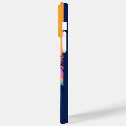 Eigen tekst Tropische Island Sunset Case-Mate iPhone Case (Achterkant / Links)