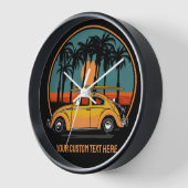 Eigen tekst Tropische Surfer Sunset (Hoek)