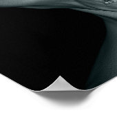 Eigen tekst UFO Alien-poster Poster (Hoek)