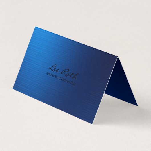 Eigen Tekst | volledig contact | Volledige aanpass Visitekaartje (Voorkant)