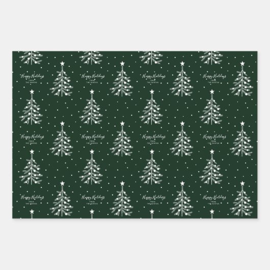 Eigen tekst voor whiteschema inpakpapier vel (Voorkant 2)