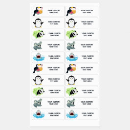 Eigen tekstklare dieren labelset labels