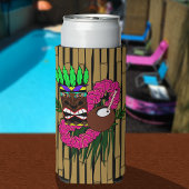 Eigen thema Luau Birthday Seltzer Blikjeskoeler