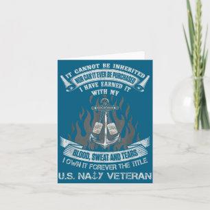 Eigen titel voor altijd US marine veteraan zeiler Kaart
