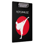 Eigen trainer voor vechtkunsten klembord (Rechts)