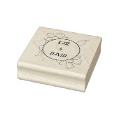 Eigen trouwstempel, rubbertrouwstempel, aangepast rubberstempel (Stempel)