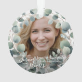 Eigen unieke klassieke sympathie ornament (achterkant)