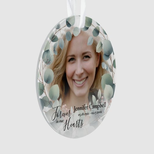 Eigen unieke klassieke sympathie ornament (voorkant)