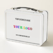 Eigen vak Metalen handleiding voor Logo van bedrij (Achterkant)