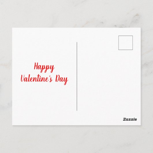 Eigen Valentijn Fairy Princess Red Hearts Cupids Briefkaart (Achterkant)