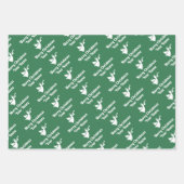 Eigen vellen papier voor kerstinpakken met kleuren (Voorkant 3)