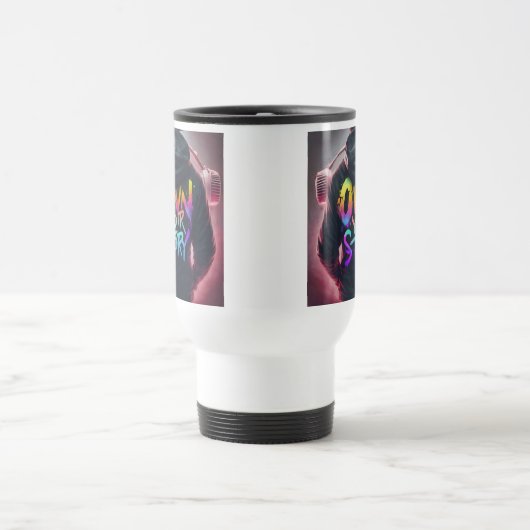 "Eigen verhaal" Travel Coffee Mok (Center)