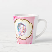 Eigen VERLIES MIJN KLEINE VALENTIJN Cherub Angels Latte Mok (Rechts)