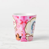 Eigen VERLIES MIJN KLEINE VALENTIJN Cherub Angels Latte Mok (Voorkant)
