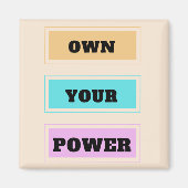 Eigen vermogen magneet (Voorkant)